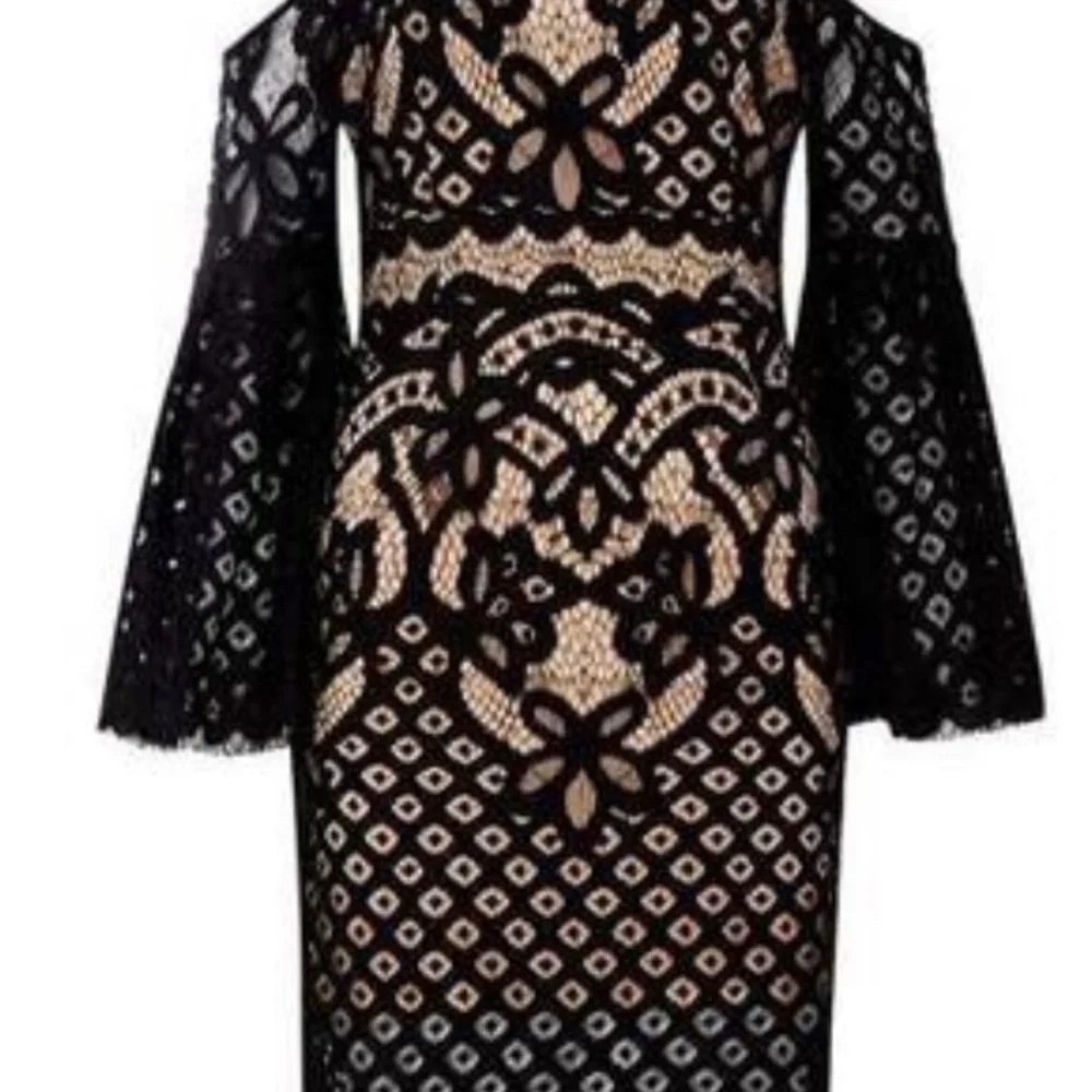 Bardot Black Lace Dress - Picture 6 of 9